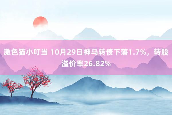 激色猫小叮当 10月29日神马转债下落1.7%，转股溢价率26.82%