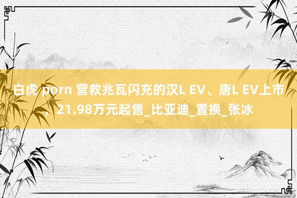 白虎 porn 营救兆瓦闪充的汉L EV、唐L EV上市，21.98万元起售_比亚迪_置换_张冰